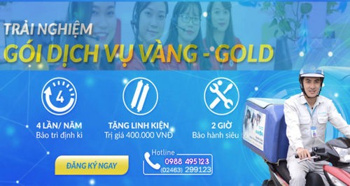 Gói dịch vụ bảo dưỡng máy lọc nước định kỳ tại Hoàng Lâm Hà Nội