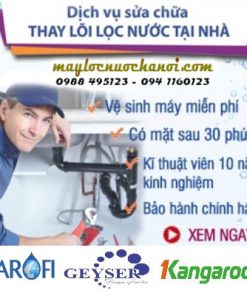 Máy lọc nước kêu tạch tạch