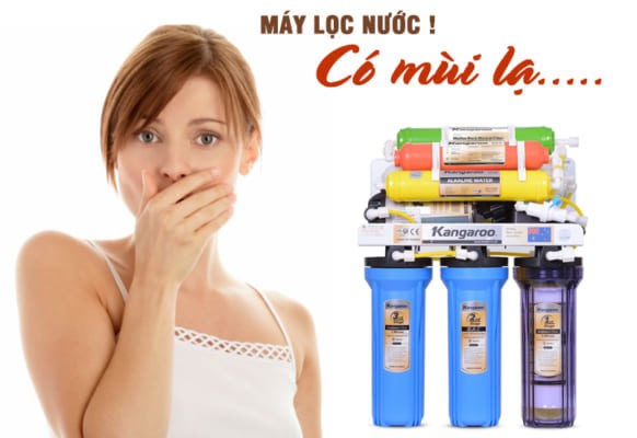 Nước uống có mùi vị lạ từ máy lọc nước RO do không thay lõi định kỳ